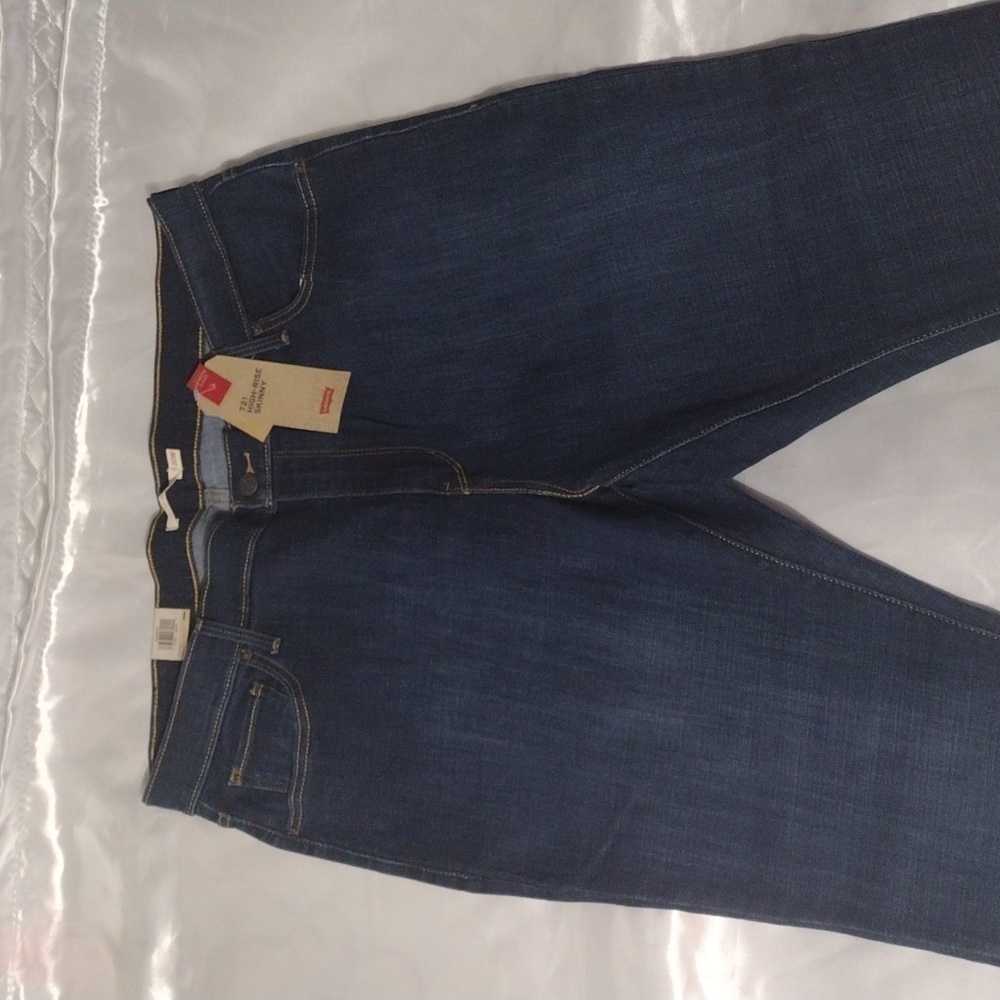 NWT Levi's 721 high rise skinny jeans 20w